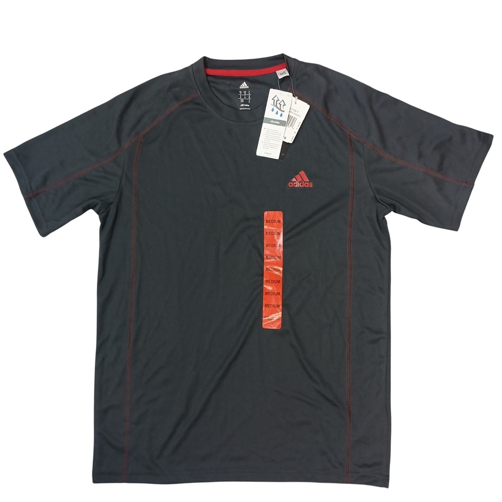 Adidas‎ ClimaLite Training T-Shirt Moisture Wicking Men's NWT SKUM056